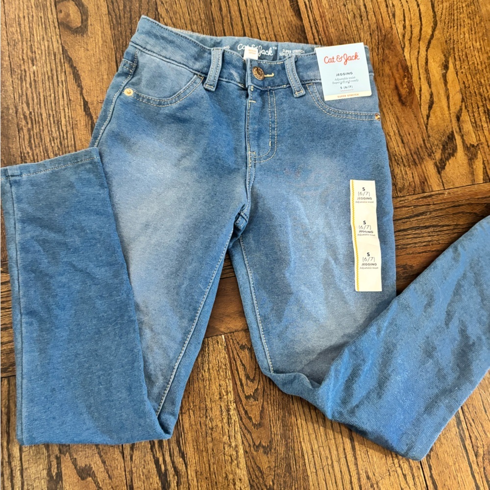Cat & Jack Kids' Blue Jeans jeggings NWT